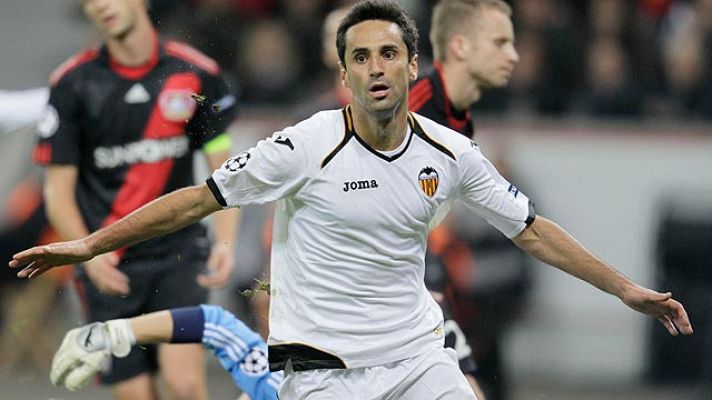 Champions League - Jonas abre el marcador para el Valencia (0-1)