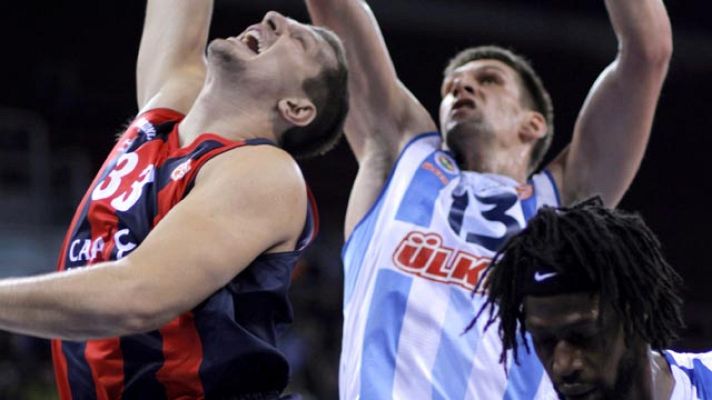 Telediario 1 - Teletovic lidera al Caja Laboral