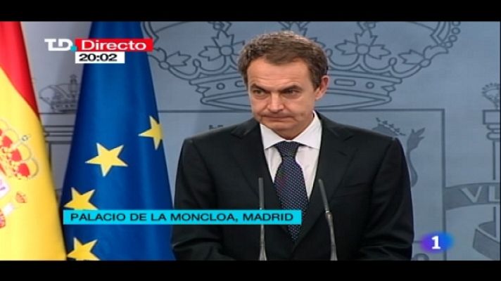 Especiales informativos - Comunicado de ETA: Zapatero