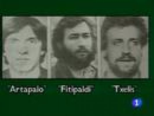 Telediario 1 - Repaso a las cúpulas de ETA