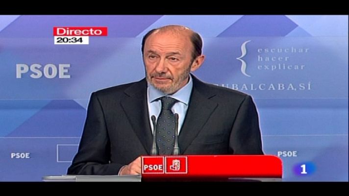 Comunicado de ETA: Rubalcaba -Rajoy