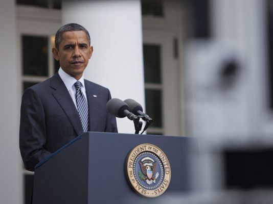 Telediario 1 - Reacciones internacionales sobre la muerte de Gadafi