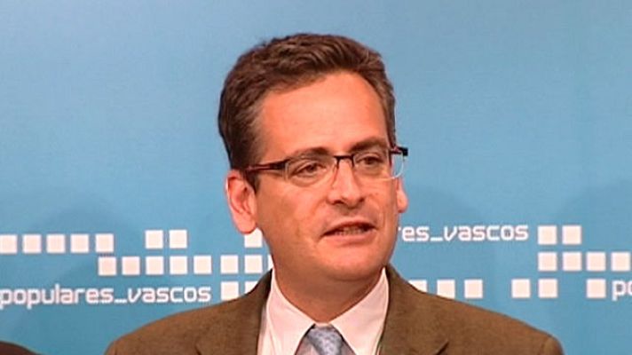 Telediario 1 - Basagoiti sobre el fin de ETA