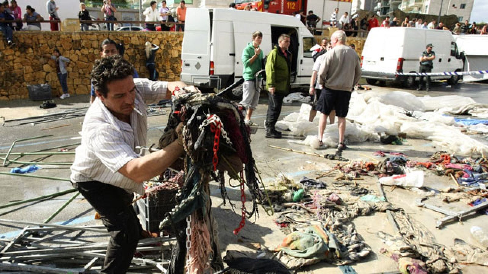 2 fallecidos tras una fuerte riada en Finestrat, Alicante