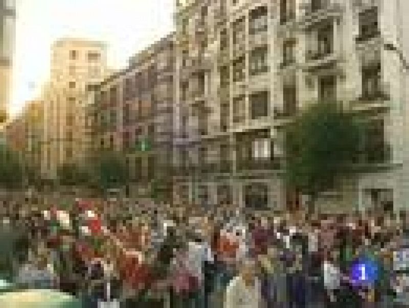 Manifestación de la Izquierda Abertzale en Bilbao