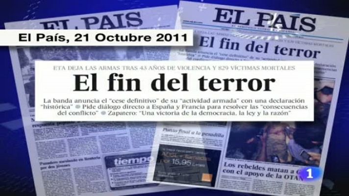 Informe Semanal - Informe Semanal - 22/10/11
