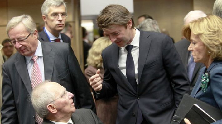 Telediario 1 - Europa pide reducir la deuda