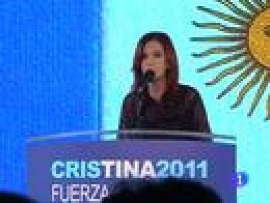 Triunfo de Cristina Fernández 