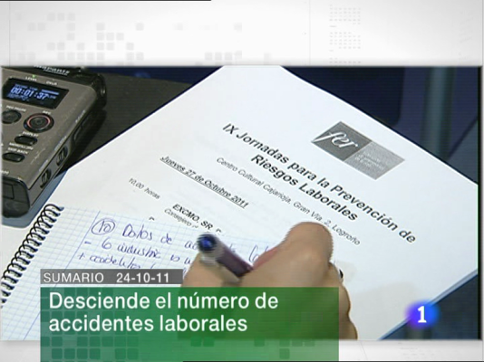 Informativo Telerioja - Informativo Telerioja - 24/10/11