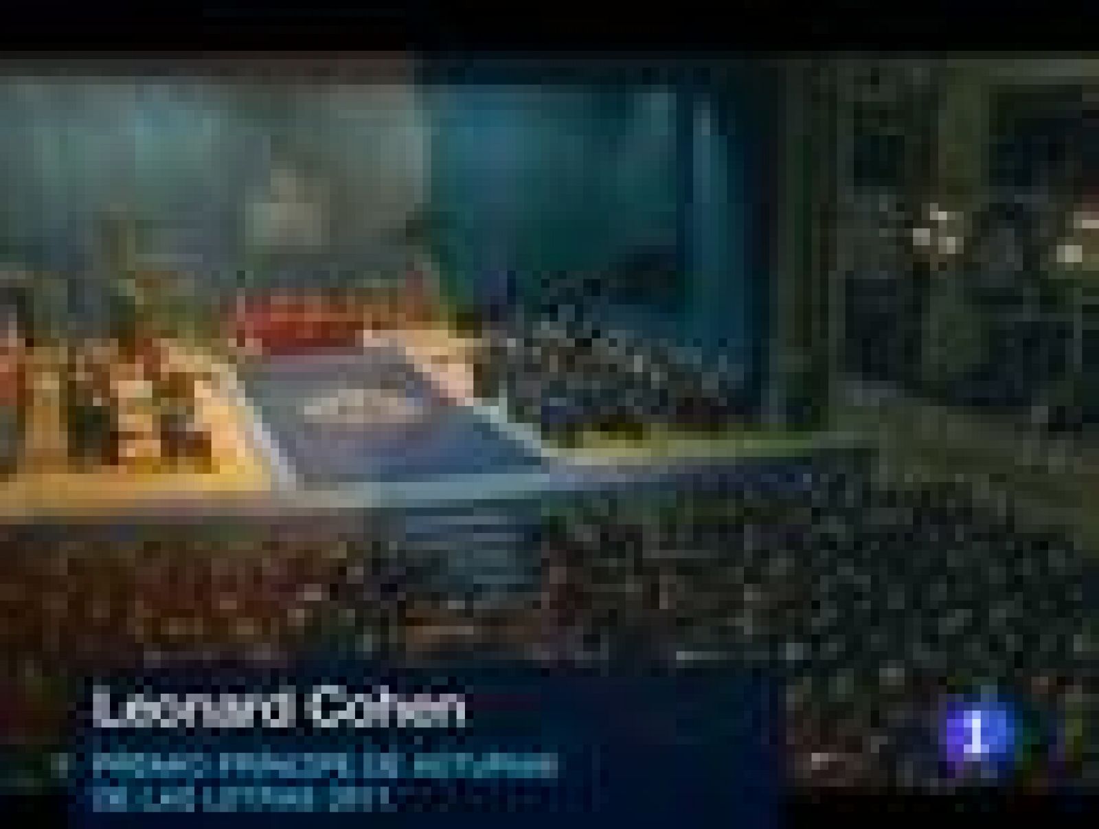 Telediario 1: Leonard Cohen y su guitarra española | RTVE Play