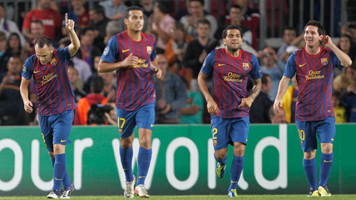 Telediario 1 - El Barça levanta pasión en Granada