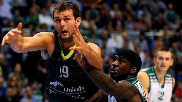 Telediario 1 - El Unicaja gana al Zalgiris (85-78)