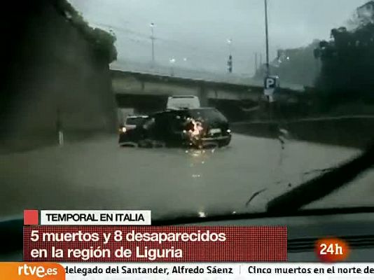 Cinco muertos en el norte de Italia por el temporal de viento y lluvias