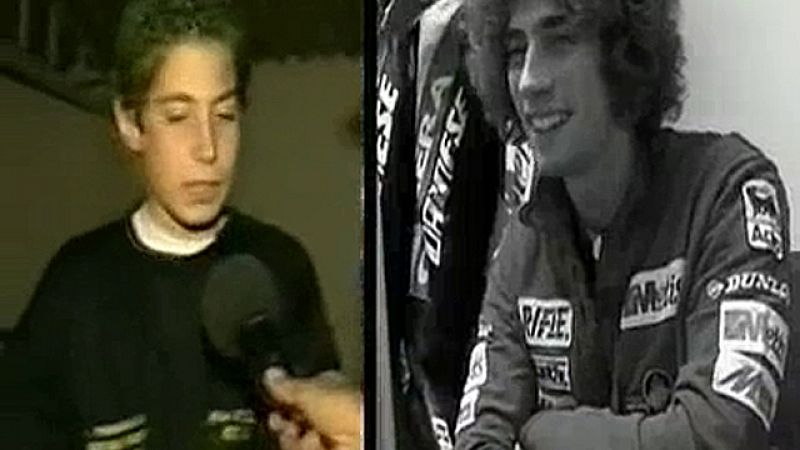 La familia Simoncelli abrió su casa a TVE en el año 2009. Marco nos enseñó sus inicios en las minimotos en las que siempre competía frente a Dovizioso y Corsi.