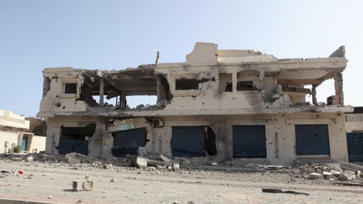 Telediario 1 - Sirte, una ciudad fantasma