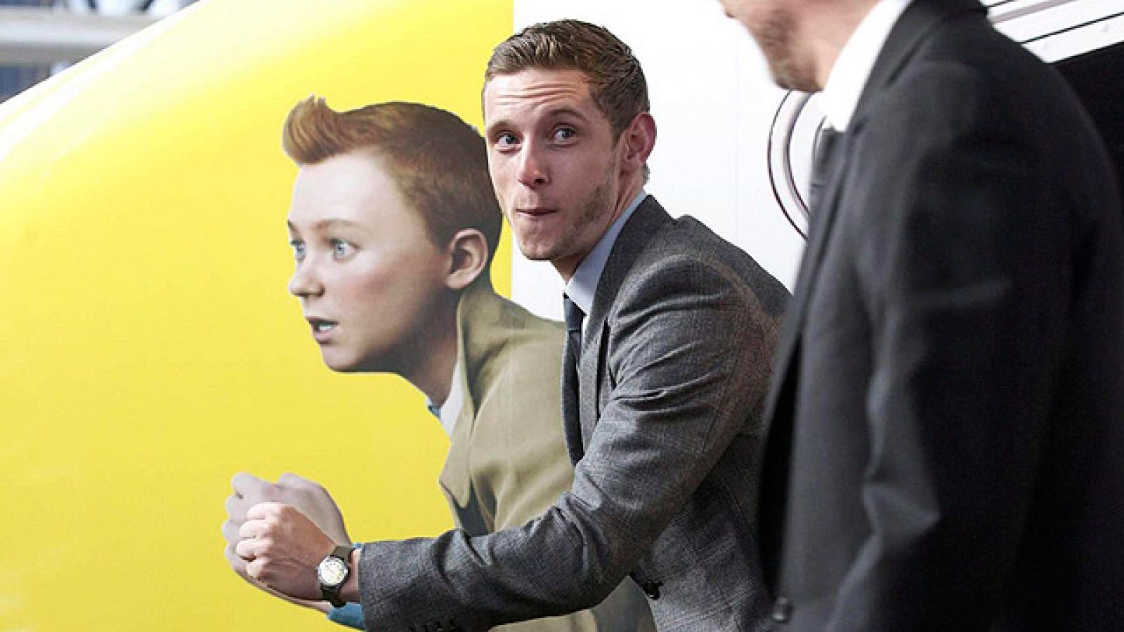 Jamie Bell presenta 'Las aventuras de Tintín' en Madrid