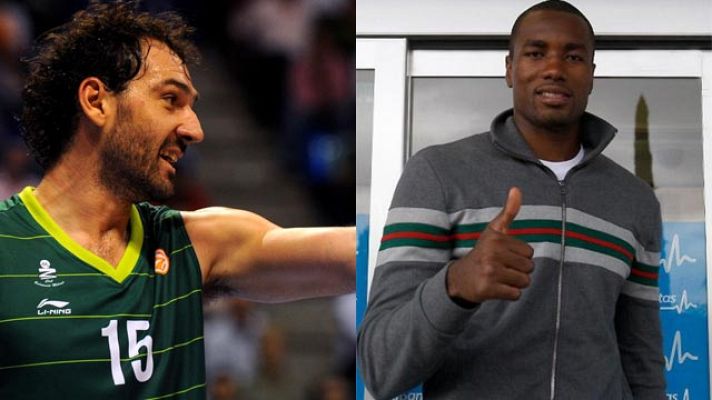 Telediario 1 - Victoria de Unicaja, debut de Ibaka