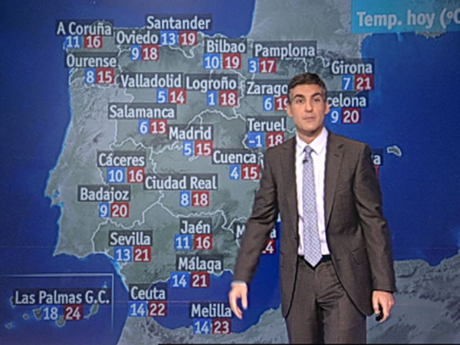 Lluvias persistentes y viento fuerte en puntos península y Baleares