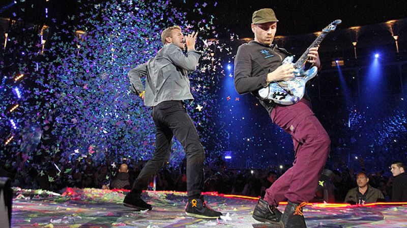  Más de 16.000 personas corean las canciones de Coldplay en las Ventas