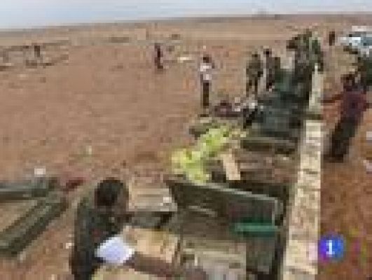 Telediario 1 - Los arsenales de Gadafi