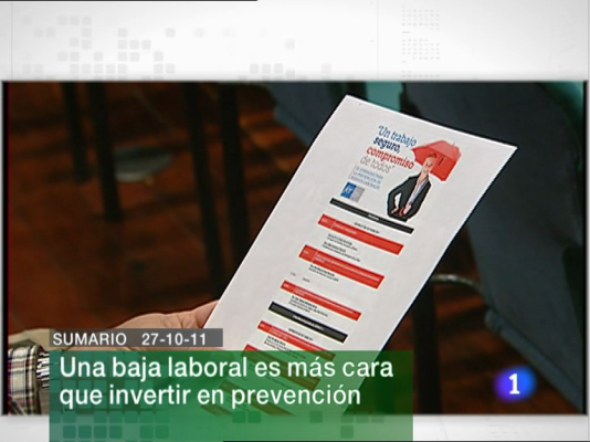 Informativo Telerioja - Telerioja en 2' - 27/10/11