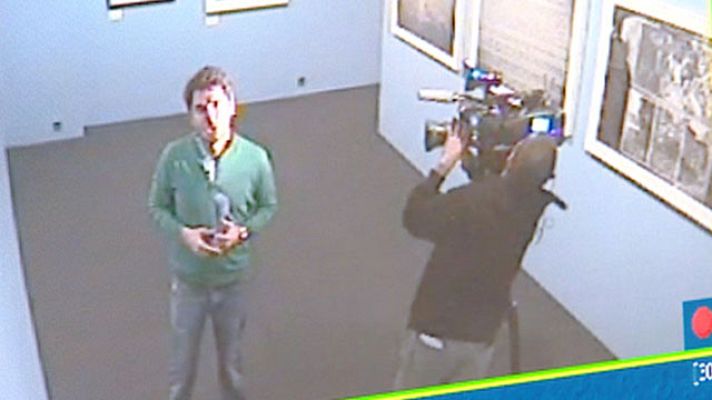 Telediario 1 - Exposición sobre el vouyerismo