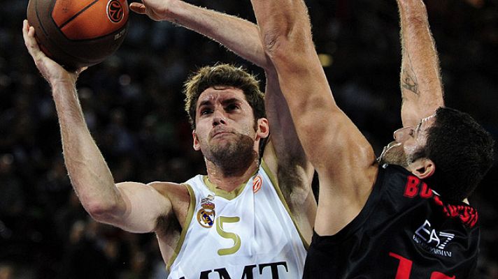 Baloncesto en RTVE - El Real Madrid rompe al Emporio Armani