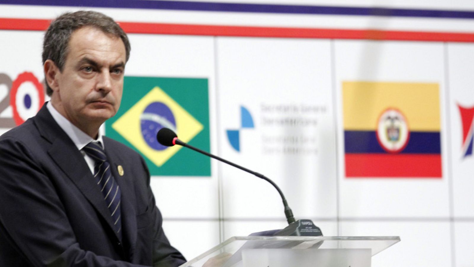 Zapatero se ha referido a la situación económica europea en la Cumbre Iberoamericana