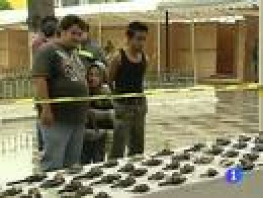 Armas a cambio de portátiles en México