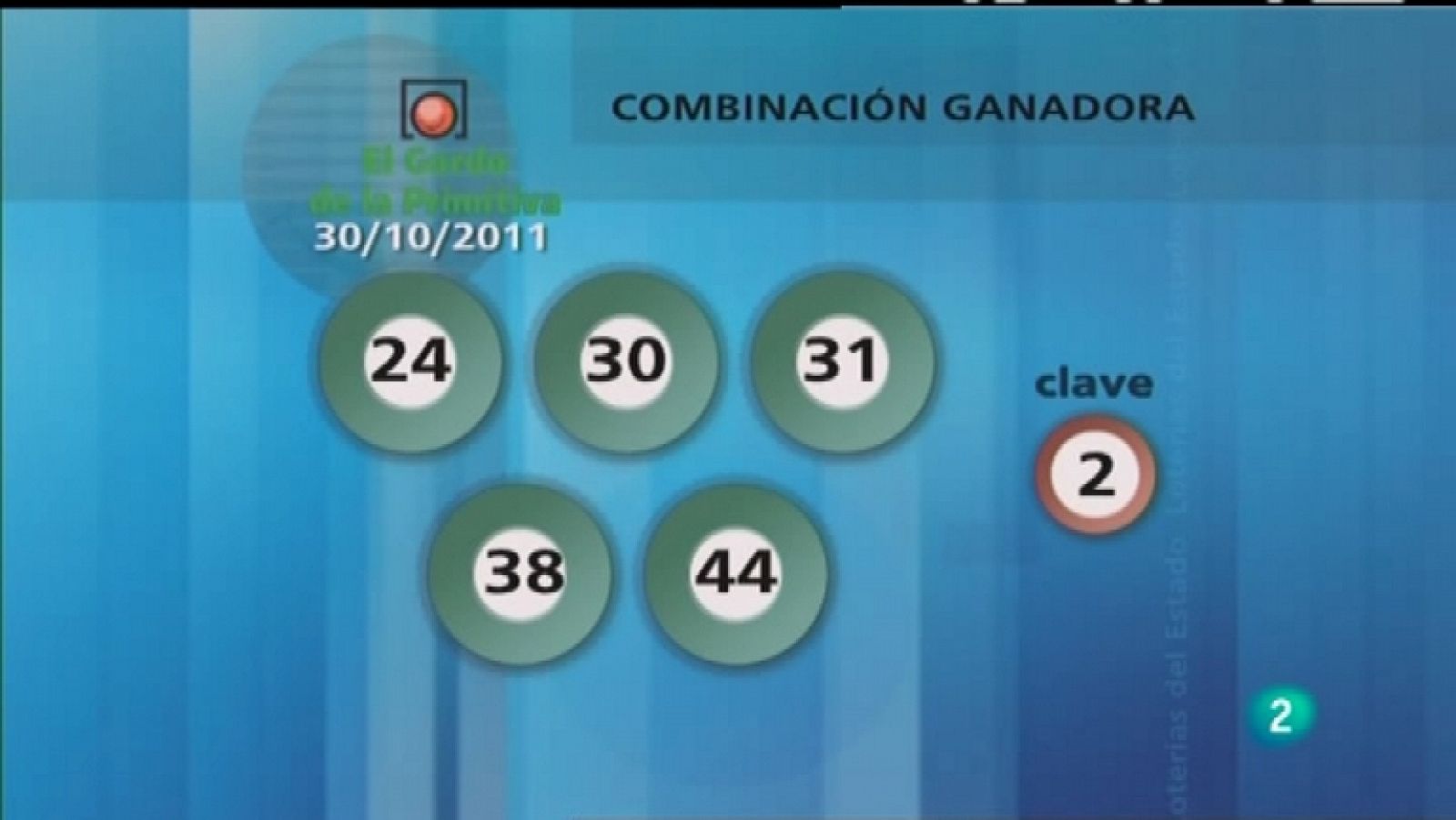 Loterías: Lotería diaria - 30/10/11 | RTVE Play