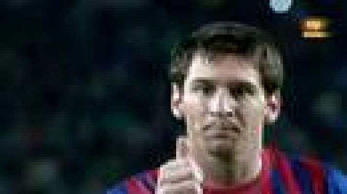Messi, a por el gol en Champions