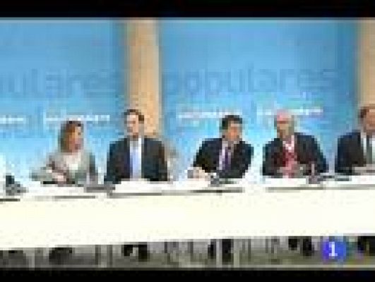 Telediario 1 - El PP hace público su programa