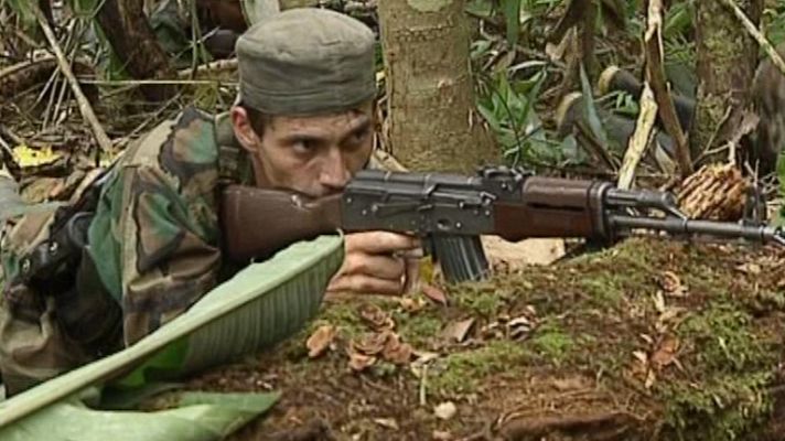Telediario 1 - Aumento de la violencia de las FARC