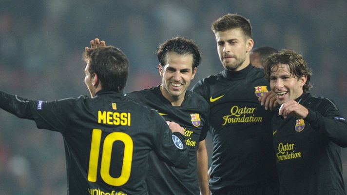 Telediario 1 - Un Barça de récord, a octavos