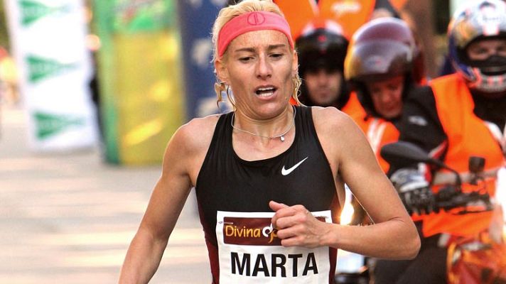 Telediario 1 - Marta recupera su beca ADO