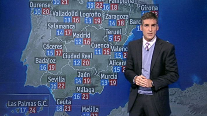 El tiempo - 39 Provincias en alerta