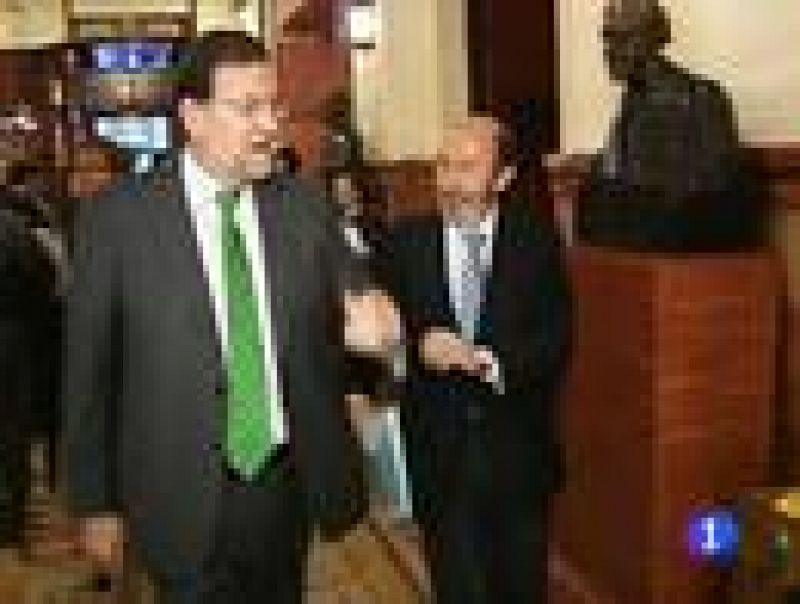 Rubalcaba y Rajoy están muy pendientes del cara a cara televisado