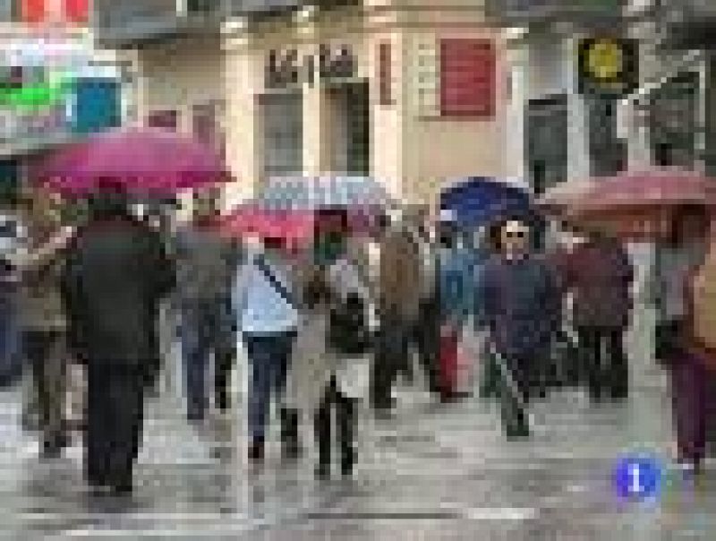 Nuevo temporal de lluvia y viento en gran parte de la península