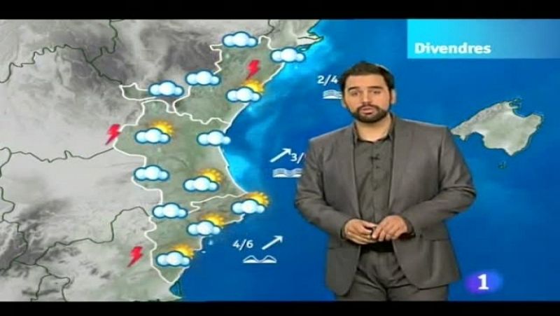 El tiempo en la C. Valenciana - 03/11/11 - Ver ahora 