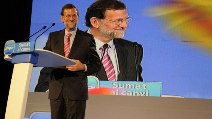 Telediario 1 - Mariano Rajoy: "El cambio de Gobierno es una urgencia nacional"