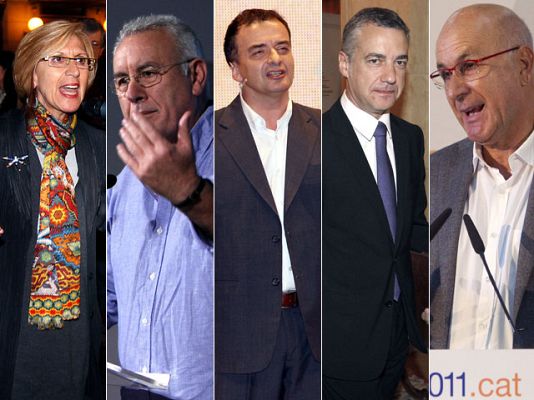 Telediario 1 - Arranque de campaña del resto de partidos políticos