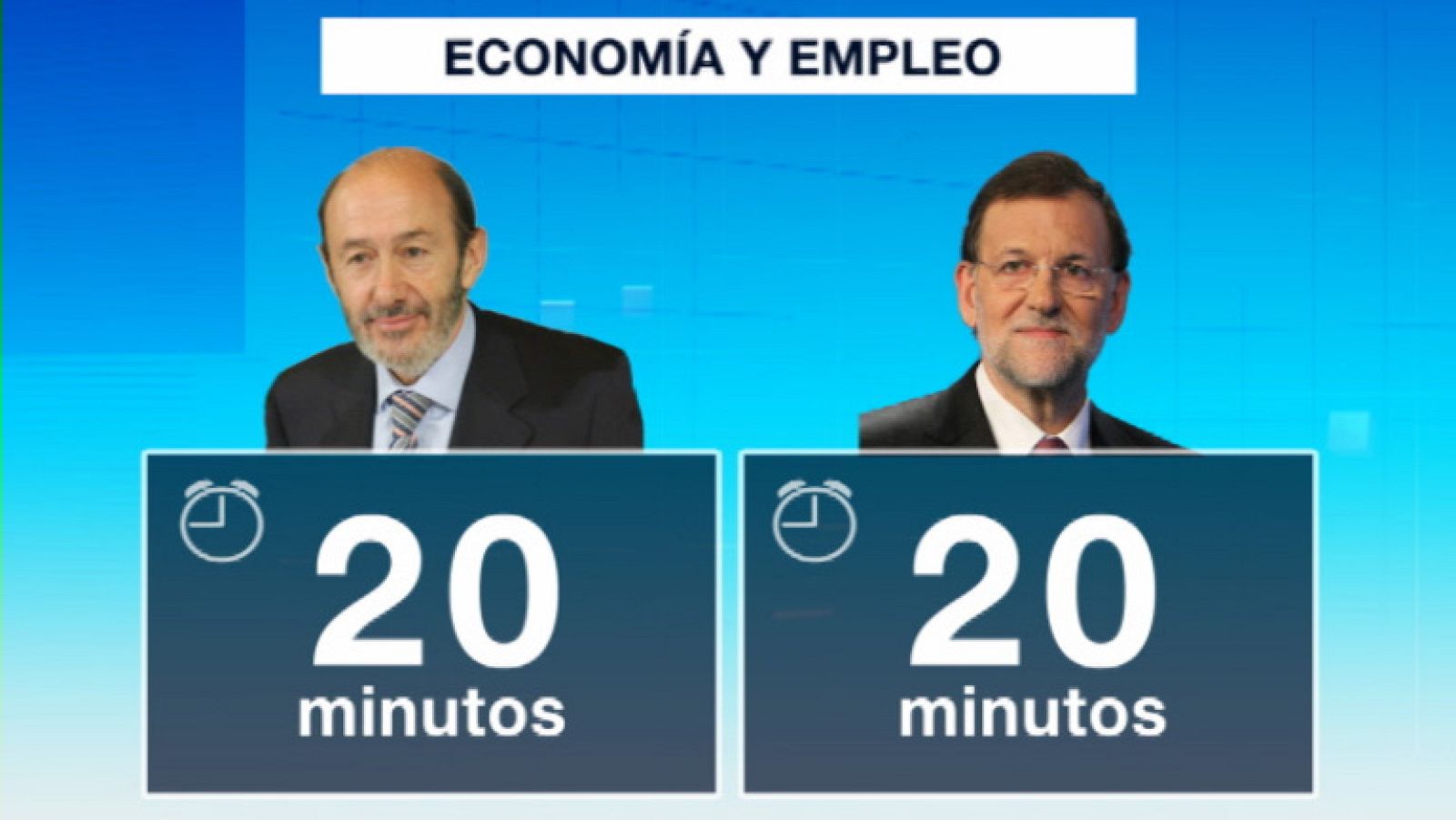 El debate entre los dos líderes políticos está muy cerca