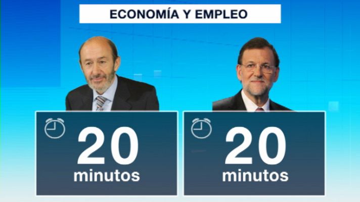 Telediario 1 - A tres días del cara cara