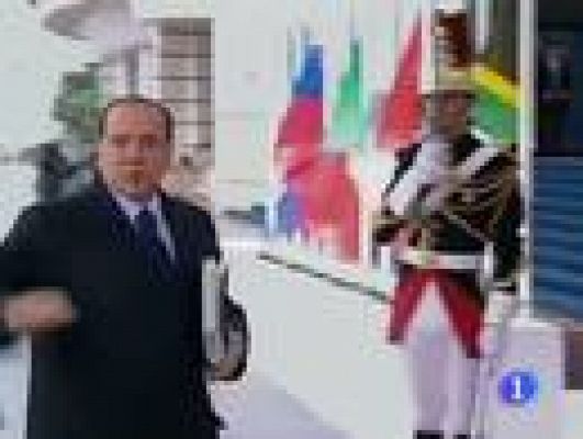 Telediario 1 - Italia, en el foco de la crisis