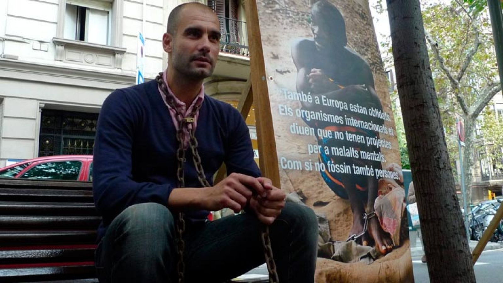 Guardiola, solidario y criticado