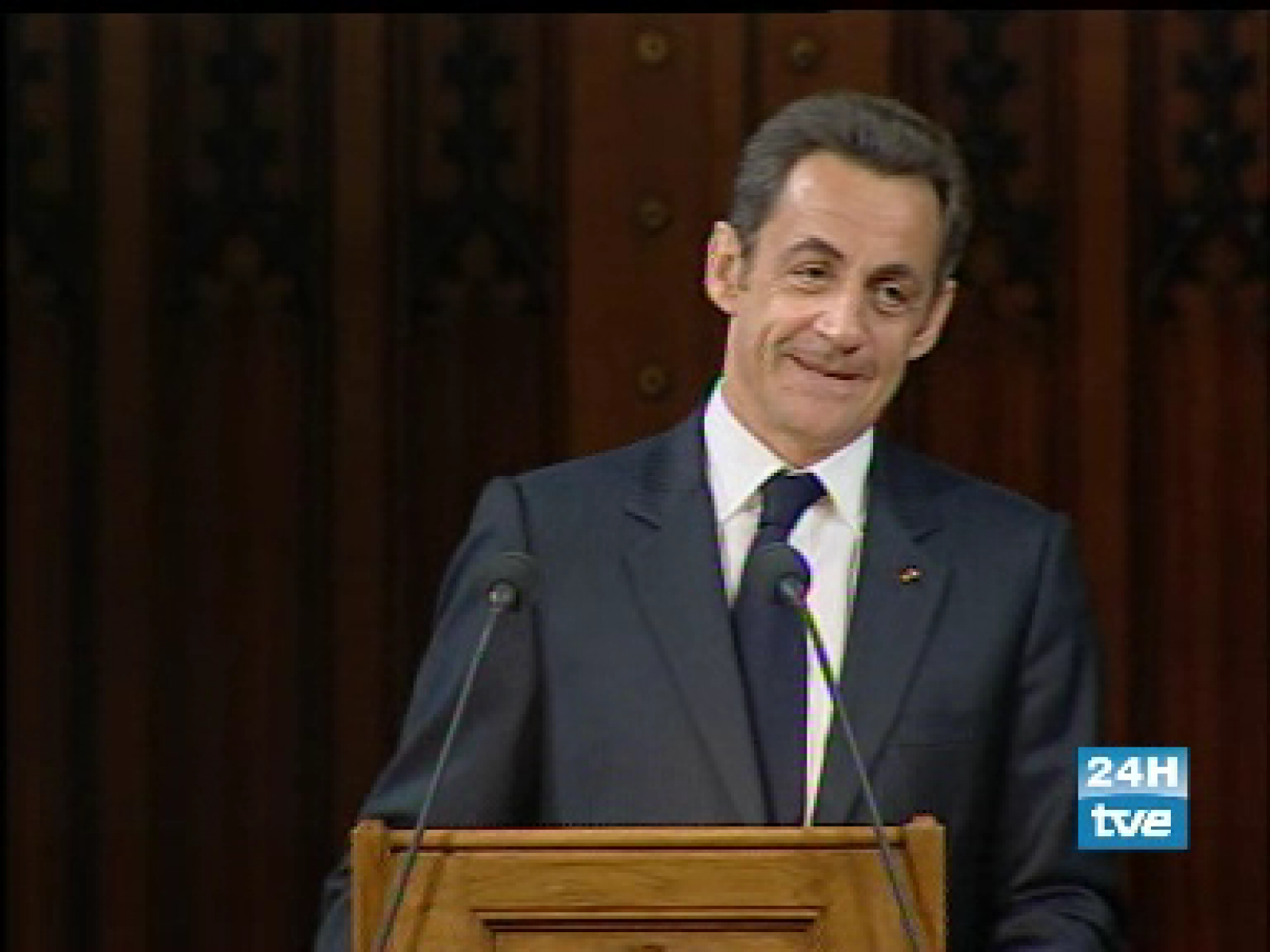 Sin programa: Visita de Sarkozy al Reino Unido | RTVE Play