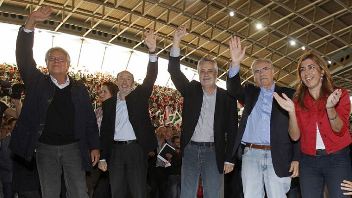  - Rubalcaba reúne a González y Guerra