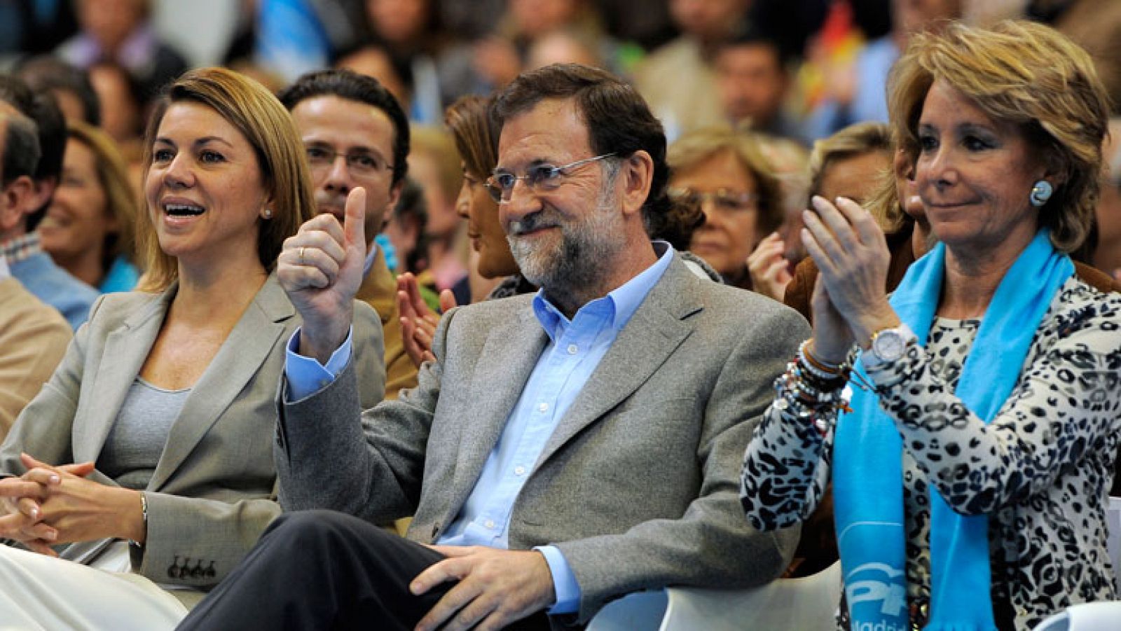 Rajoy se presentó en Leganés para ilustrar su propuesta de cambio