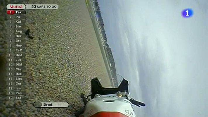  - Bradl, el campeón no acaba la carrera