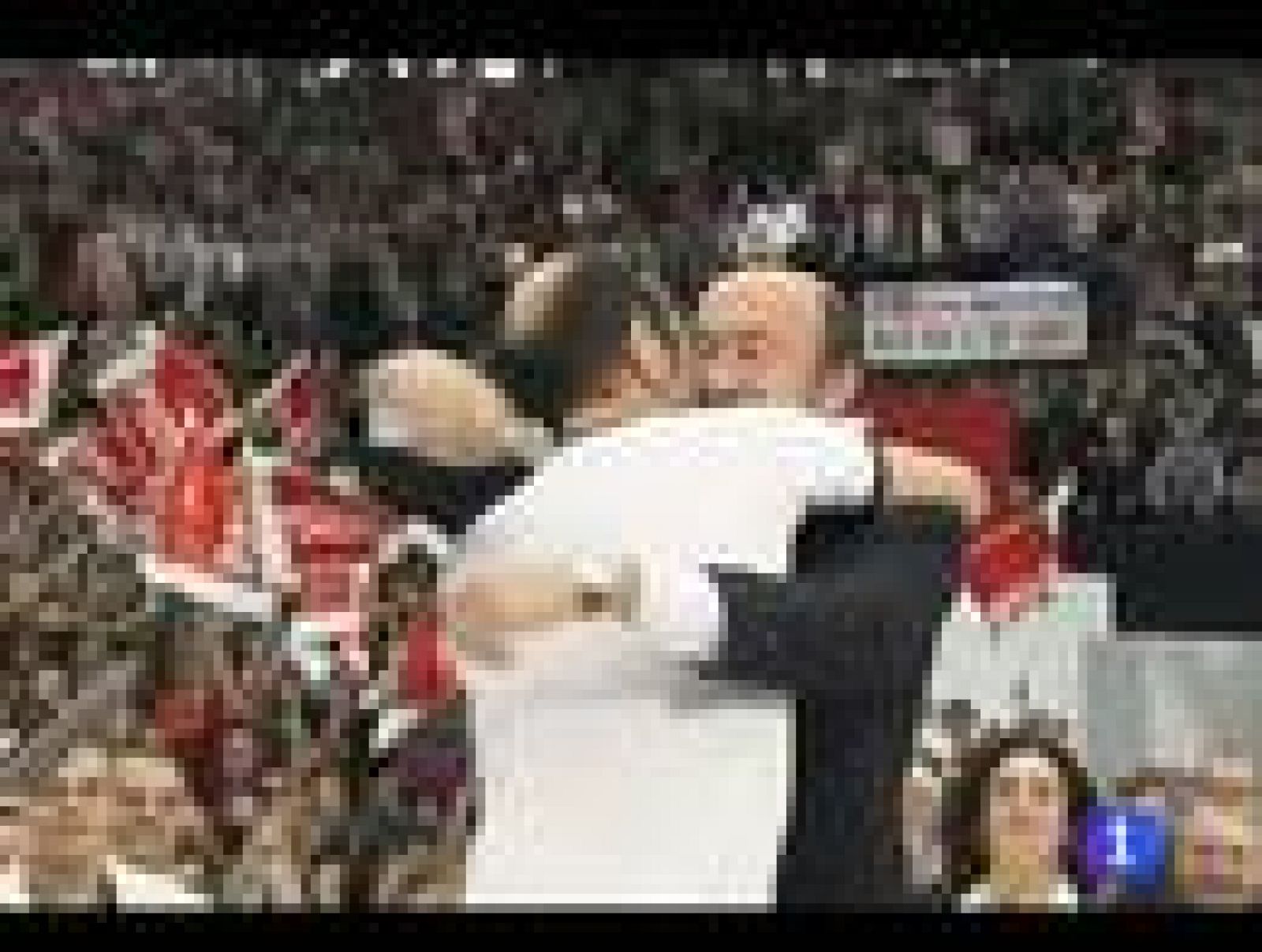 Rubalcaba comparte escenario con Felipe González